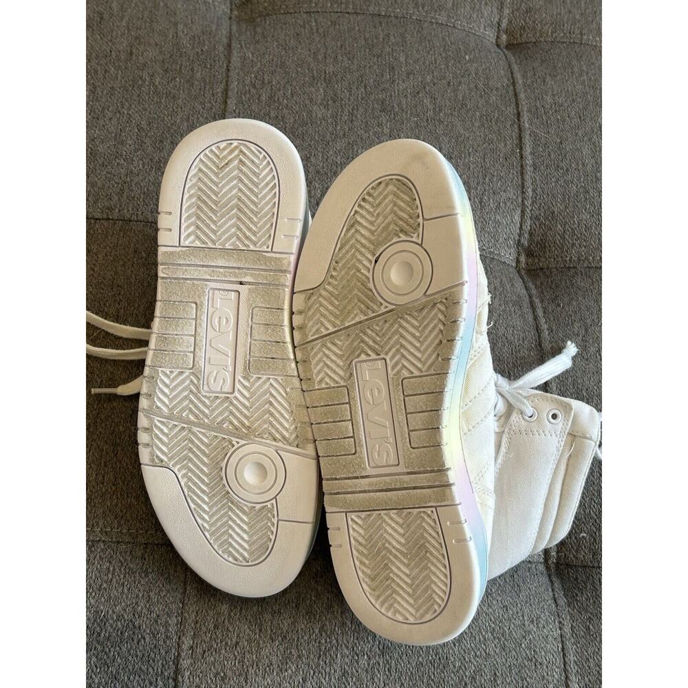 Levi's Women BB Hi Ombre Canvas High Top Sneakers size 7 - Picture 6 of 7